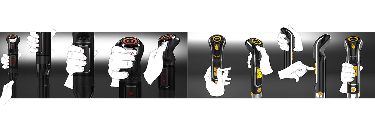 industrial design，Kitchen supplies，Electric Blender，Handheld device，Arcelic，